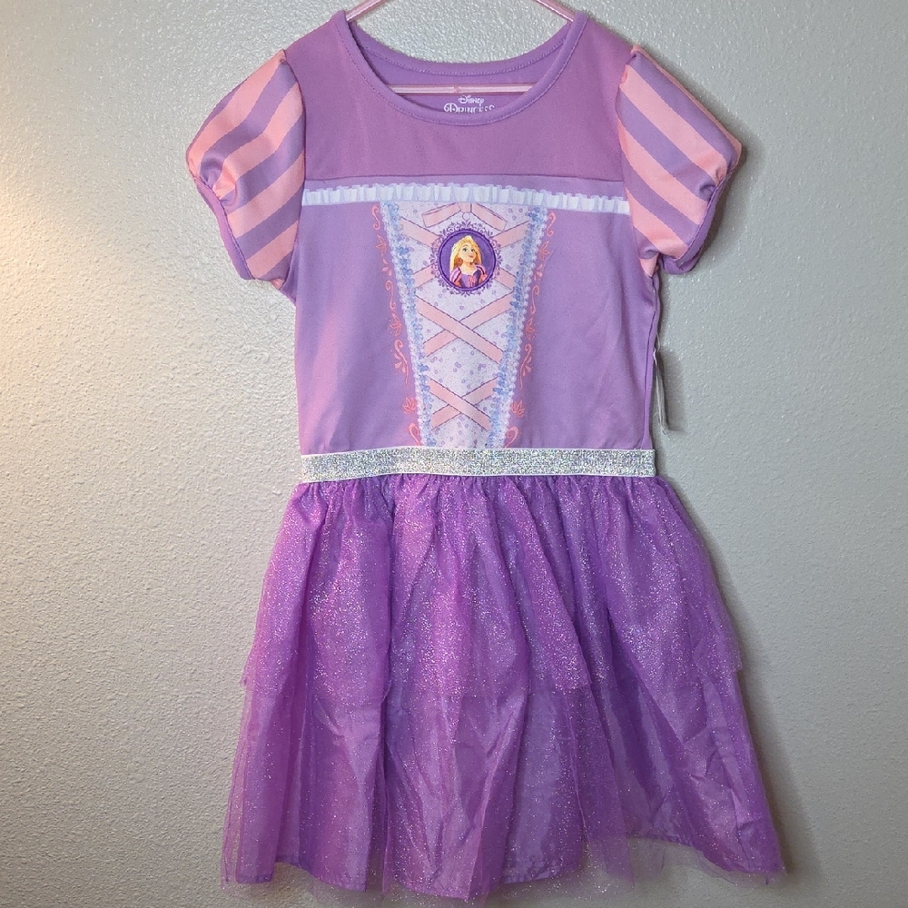 Disney Rapunzel Kids Costume Dress - Pink and Purple
